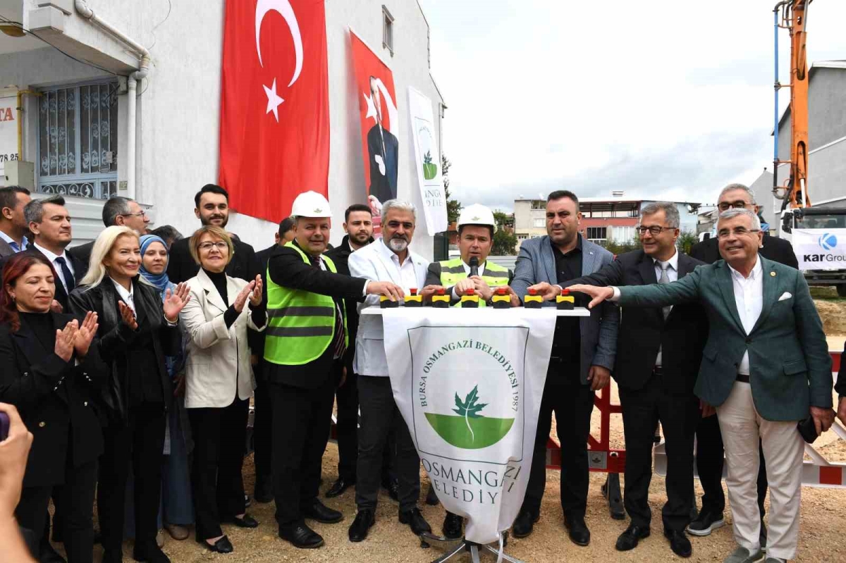 Osmangazi’de yeni kreşin temeli atıldı
