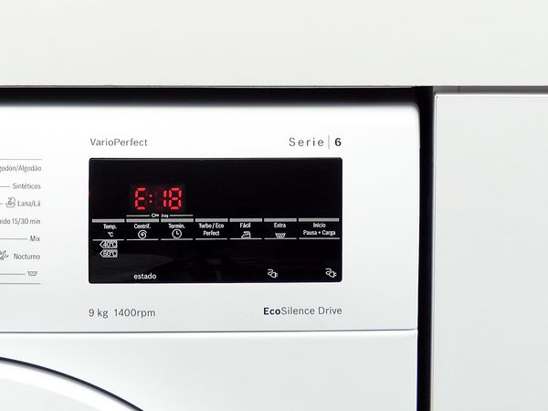 Bosch Çamaşır Makinesi E18 Hata Kodu Nedir ve Neden Oluşur?